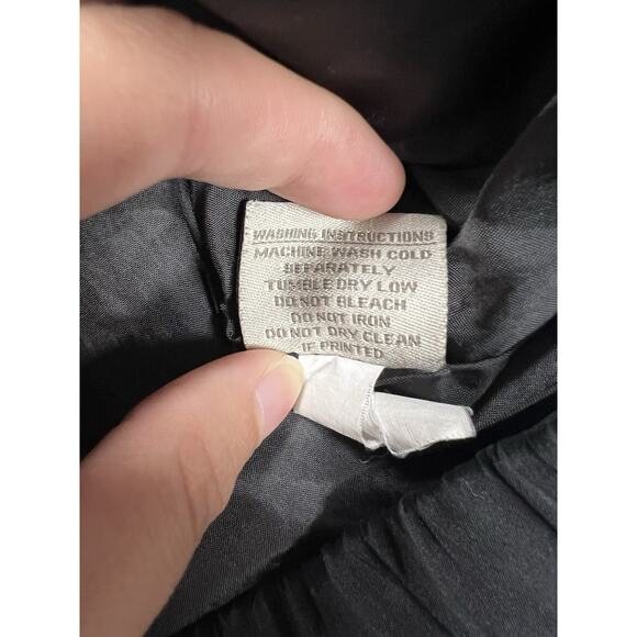 IBM Logo V Neck Pullover Windbreaker Golf Jacket Men Large Black Tech AI Nerd - Picture 9 of 11